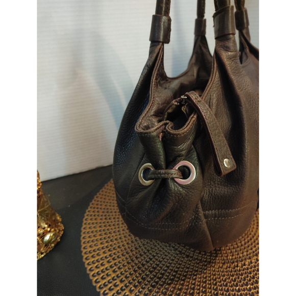 Isaac Mizrahi Leather Bag - Picture 4 of 11